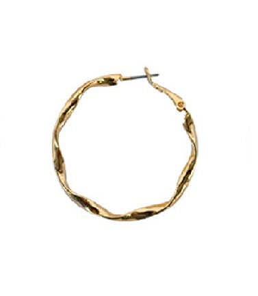 Geometrische Twisted Hoop Ohrringe Für Frauen Große Gold Farbe Runde Kreis Ohrring Nacht Club Schmuck Weibliche Schleife Ohrringe