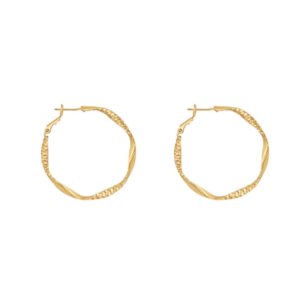 Minimalistischen Metall Gold Farbe Hoop Ohrringe 2022 Mode Koreanische Schmuck Für Frau Hochzeit Party Ungewöhnliche Ohrringe Für Luxus Mädchen