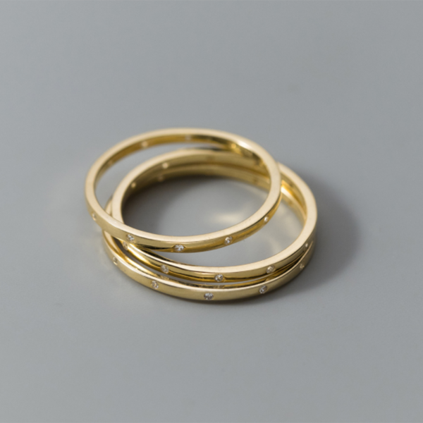 WANTME 925 Sterling Silber Minimalis Runde Glänzende Zirkon Finger Ring für Frauen Männer Trendy Marke Design Paar Partei Schmuck Geschenk